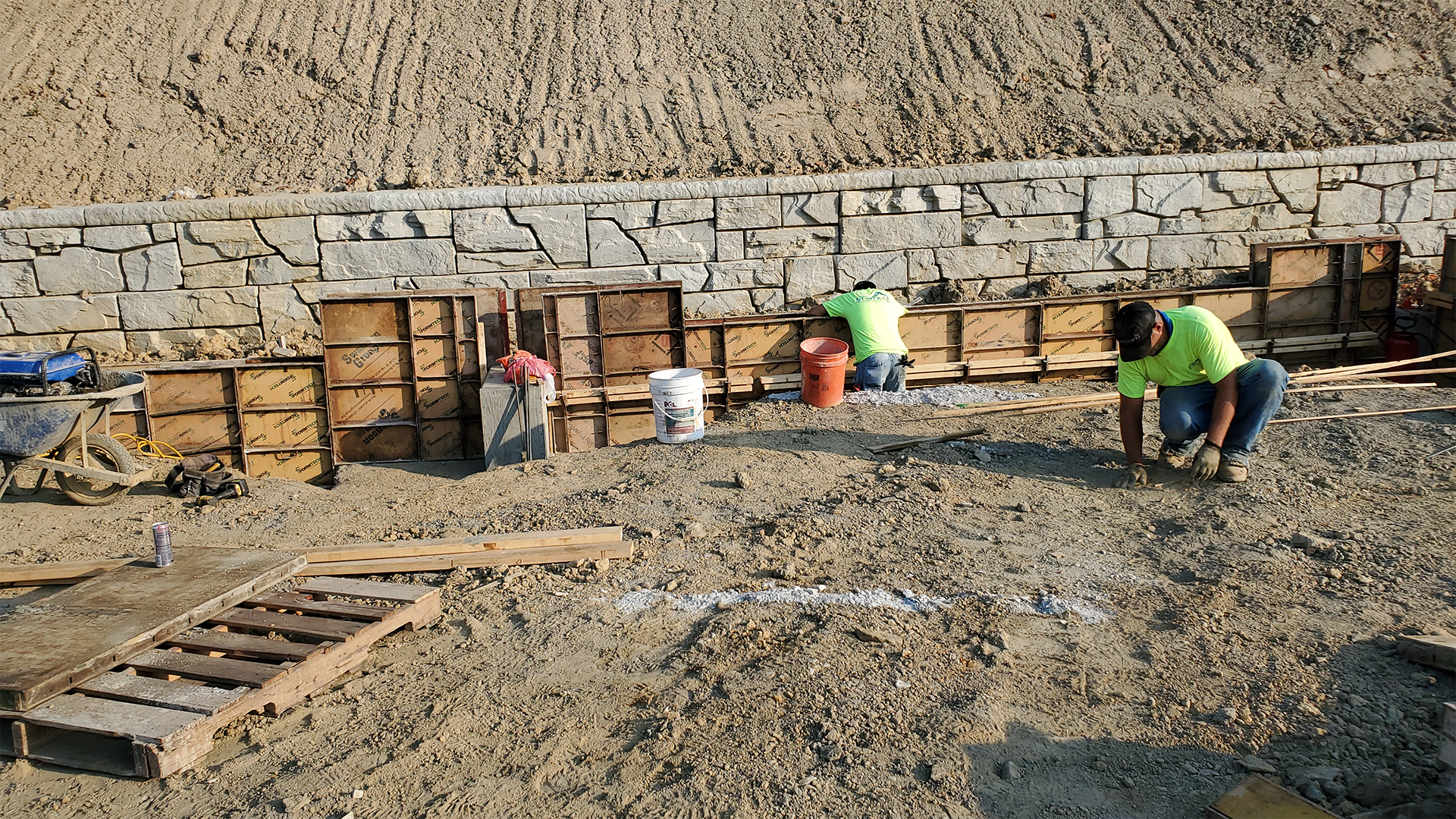 PE-licensed engineer reviewing steel building structural plans for a commercial construction project