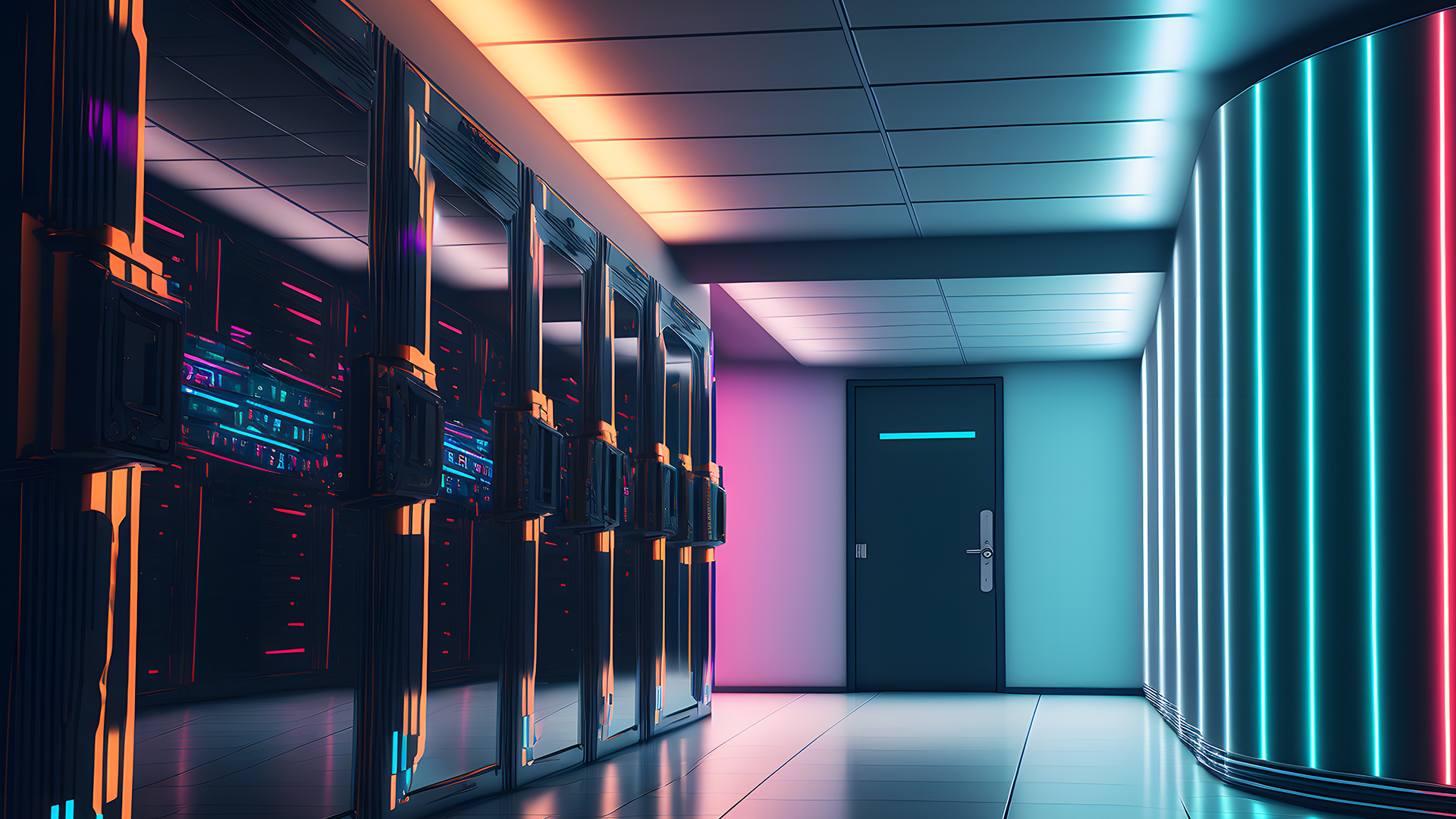 Steel AI supercomputing facility supporting high-density computing infrastructure with advanced server systems and cooling technology