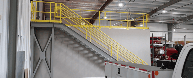 Modern mixed-use industrial steel building integrating manufacturing, warehousing, logistics, and distribution operations within one facility